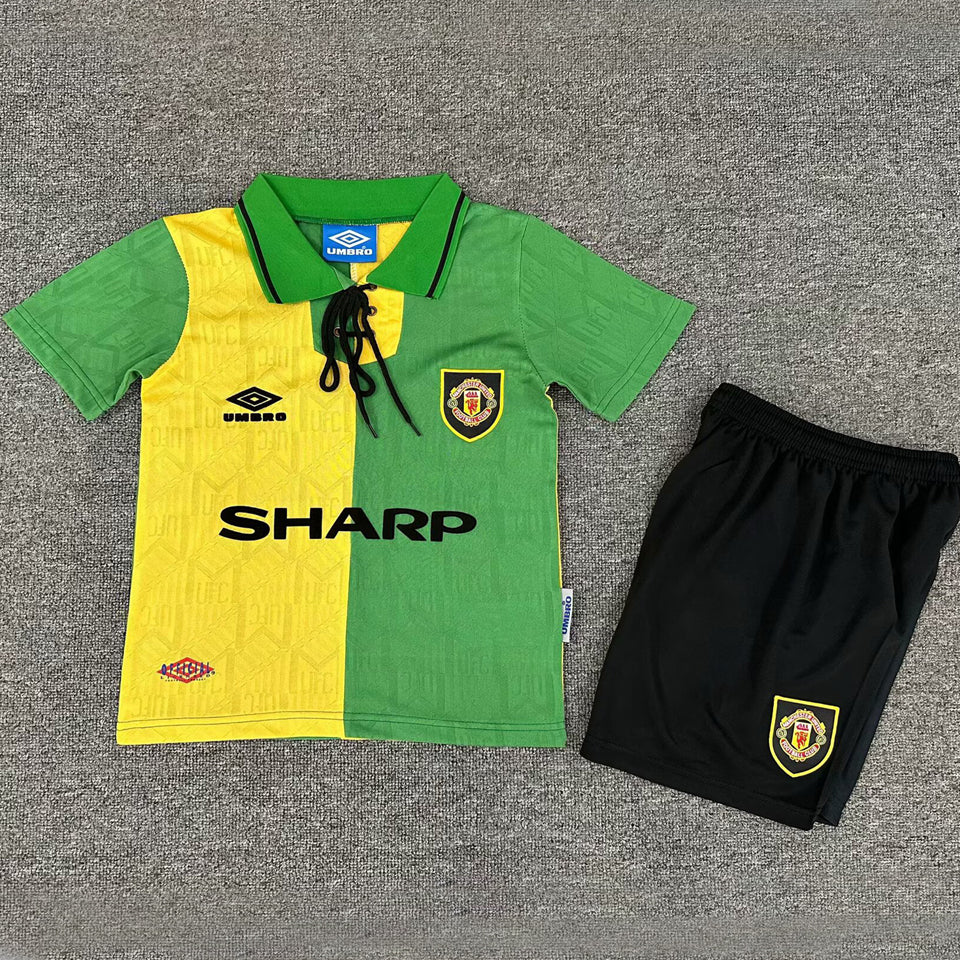 jersey 1992/94 manchester united tercero manga corta niño retro