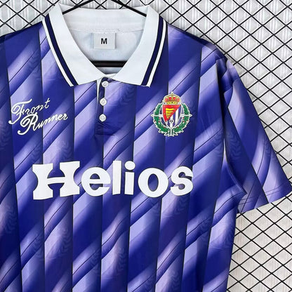 Jersey 1992/1993 Real Valladolid Local Manga corta Versión Fan Retro