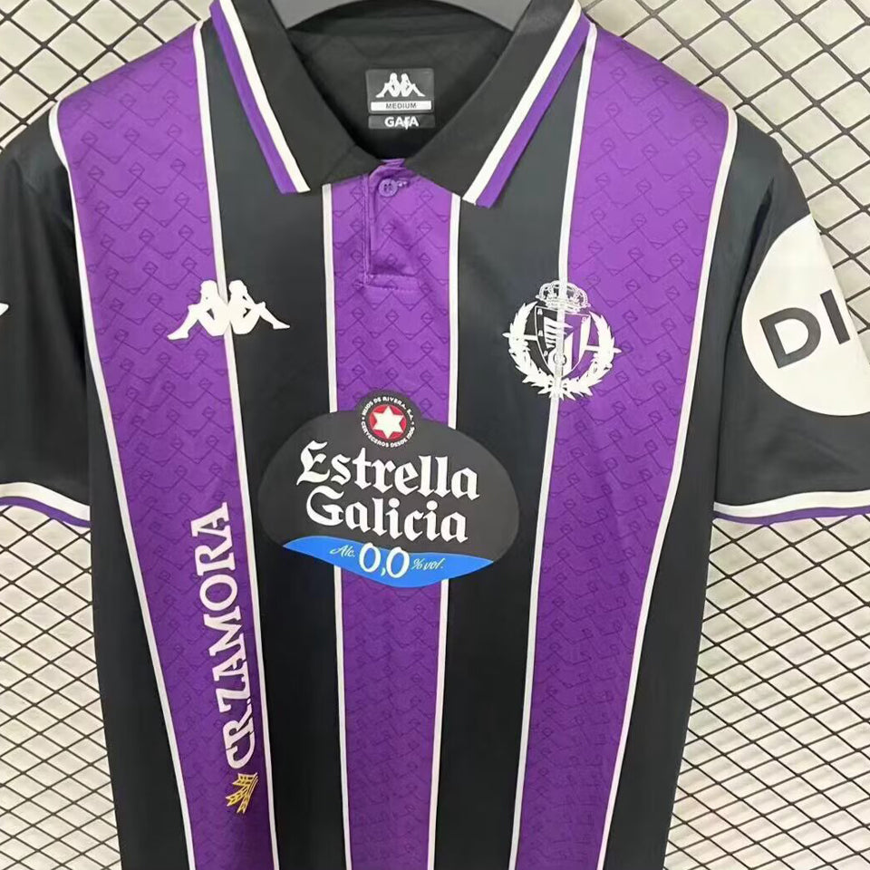 Jersey 2025/26 Real Valladolid Visitante Manga corta Versión Fan