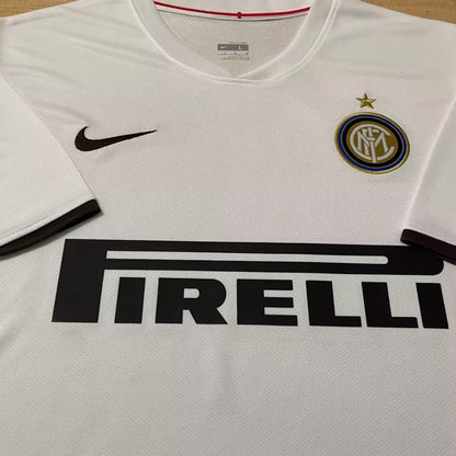 Jersey 2008/09 Inter Milan Visitante Manga corta Versión Fan Retro