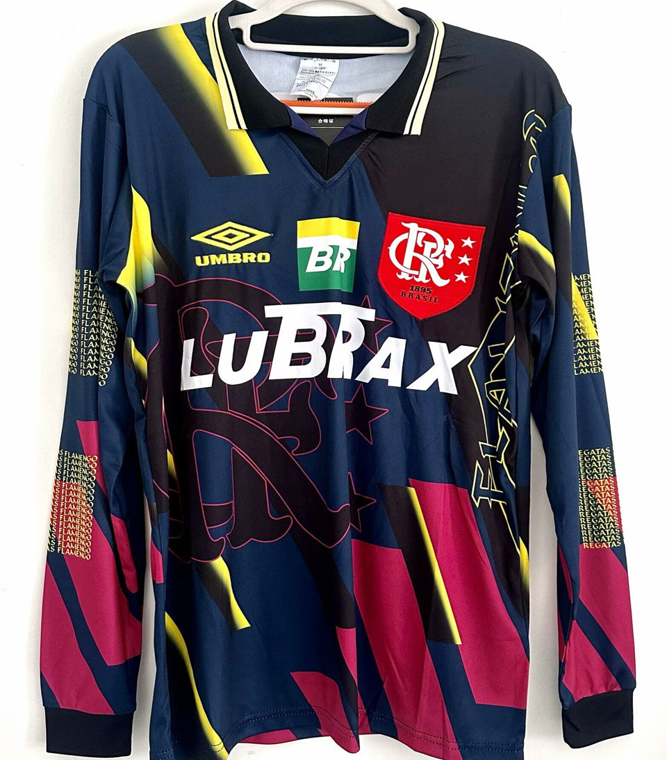 jersey 1997 flamengo portero manga larga versión fan retro