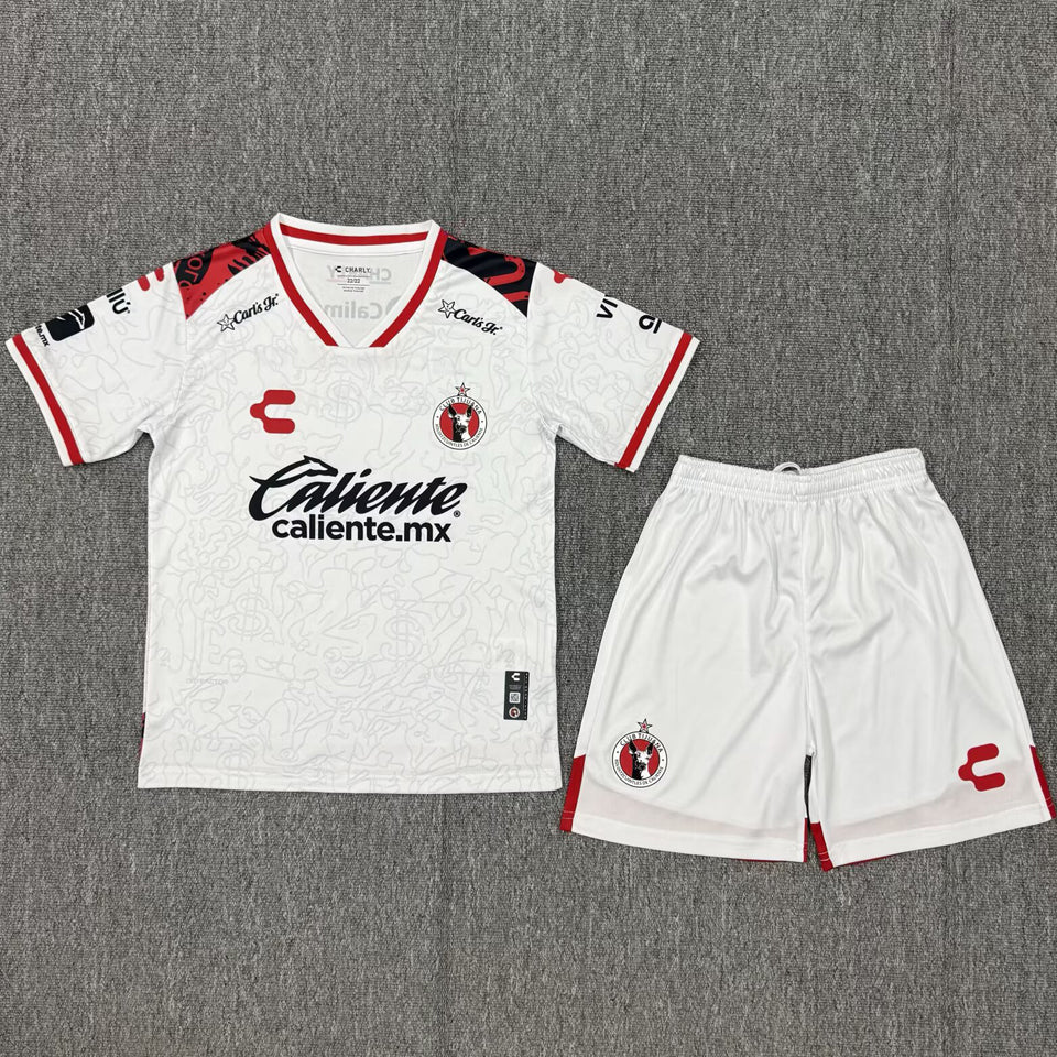Jersey 2025/26 Tijuana Visitante Manga corta Niño