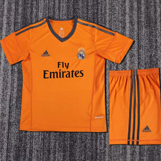 Jersey 2013/14 Real Madrid Tercero Manga corta Niño Retro