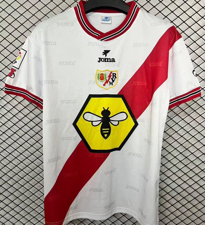 Jersey 1999/2000 Rayo Vallecano Local Manga corta Versión Fan Retro