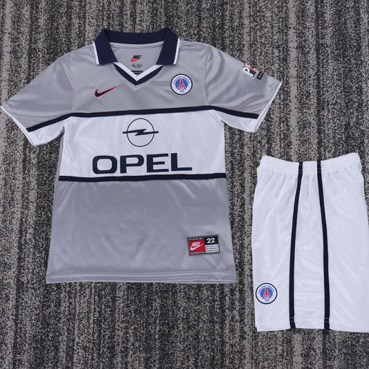 Jersey 2000/2001 PSG Visitante Manga corta Niño Retro