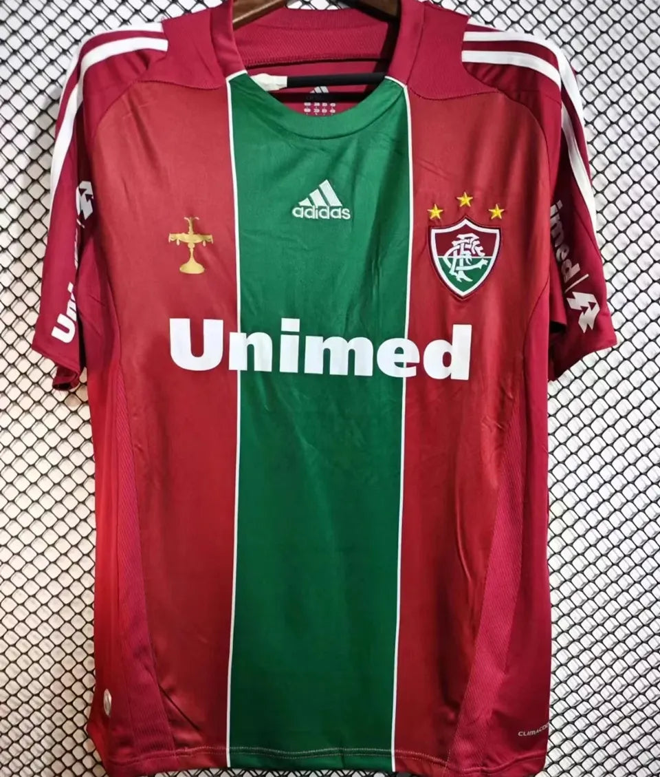 Jersey 2010 Fluminense Local Manga corta Versión Fan Retro