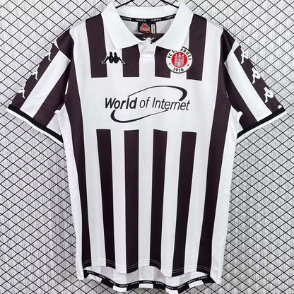 Jersey 2000/2001 ST PAULI Local Manga corta Versión Fan Retro