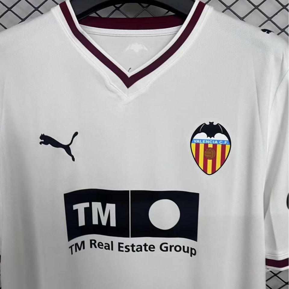 jersey 2026/27 valencia local manga corta versión fan