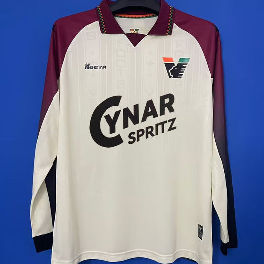Jersey 2025/26 Venezia FC Visitante Manga larga Versión Fan