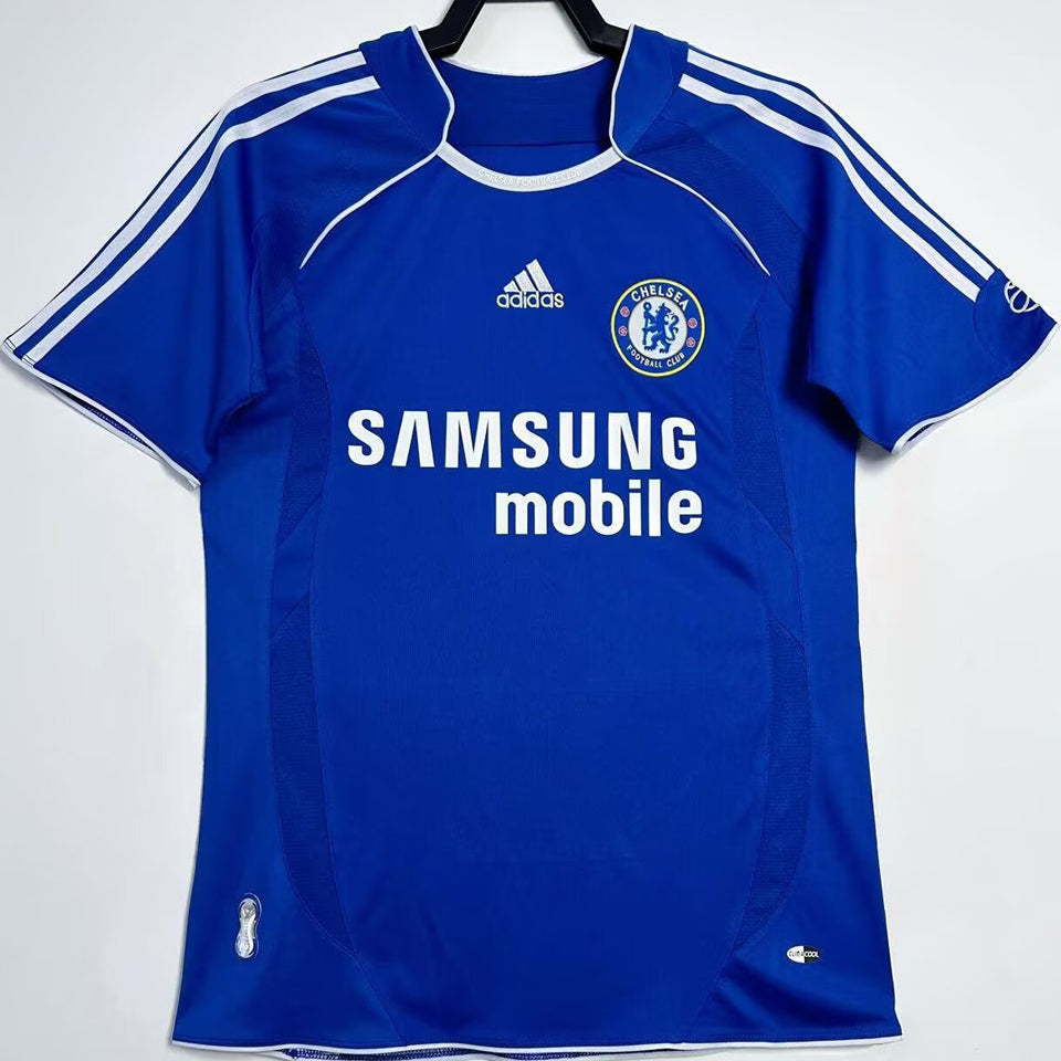 jersey 2006/07 chelsea local manga corta versión fan retro