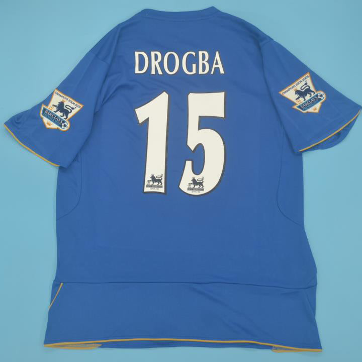 jersey 2005/06 chelsea local manga corta versión fan retro