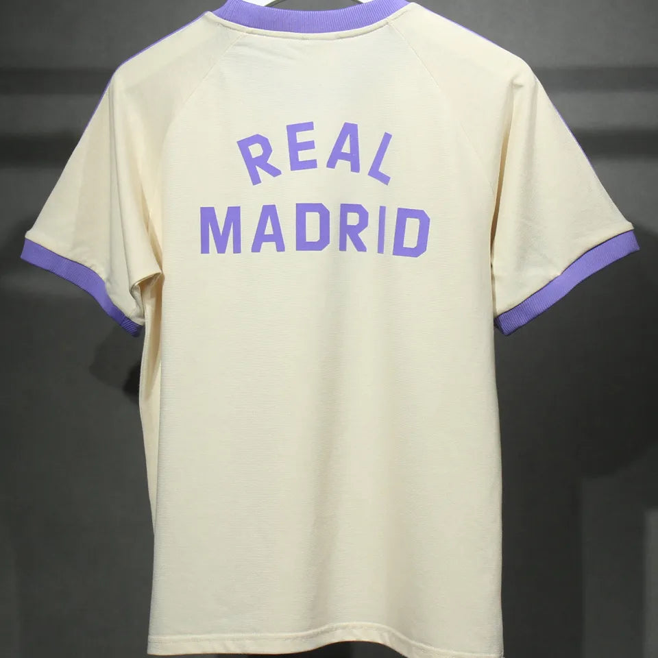 Jersey 2025 Real Madrid Especial Manga corta Versión Fan Retro