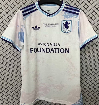 Jersey 2025/26 Aston Villa UEFA Tercero Manga corta Versión Fan