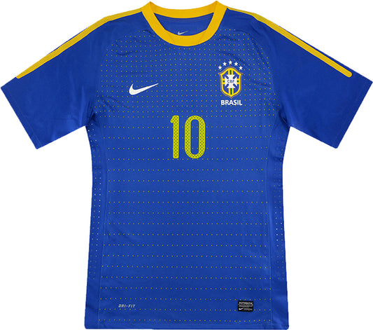 2010 Brasil Visitante Versión Fan Selecciones Retro