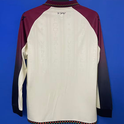 Jersey 2025/26 Venezia FC Visitante Manga larga Versión Fan