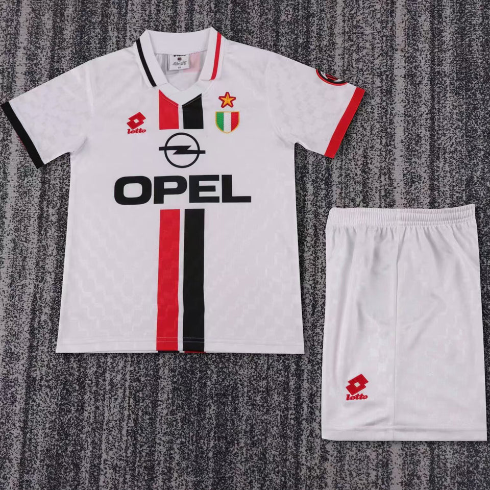 Jersey 1996/97 AC Milan Visitante Manga corta Niño Retro