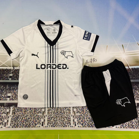 Jersey 2026/27 Derby County Local Manga corta Niño