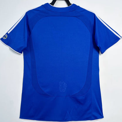 Jersey 2006/07 Chelsea Local Manga corta Versión Fan Retro