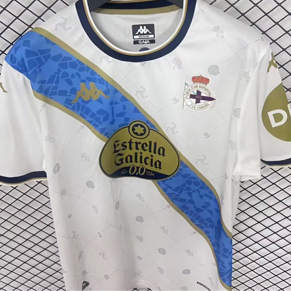 Jersey 2025/26 Deportivo La Coruna Tercero Manga corta Versión Fan