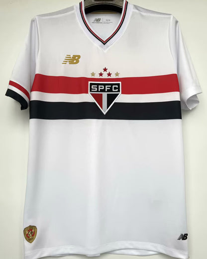 Jersey 2025/26 Sao Paulo Local Manga corta Versión Fan