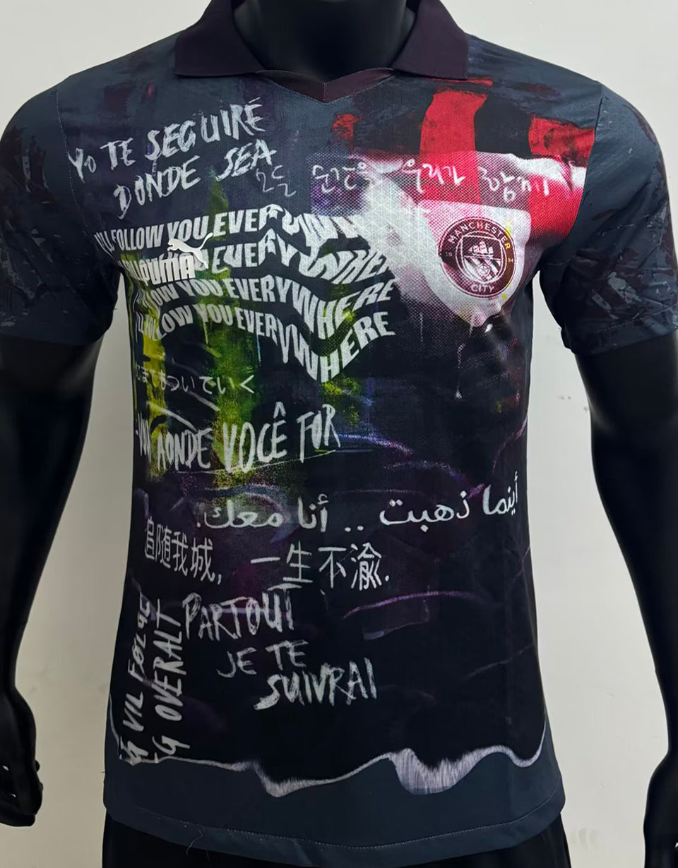 Jersey 2025 Manchester City Especial Manga corta Versión Jugador