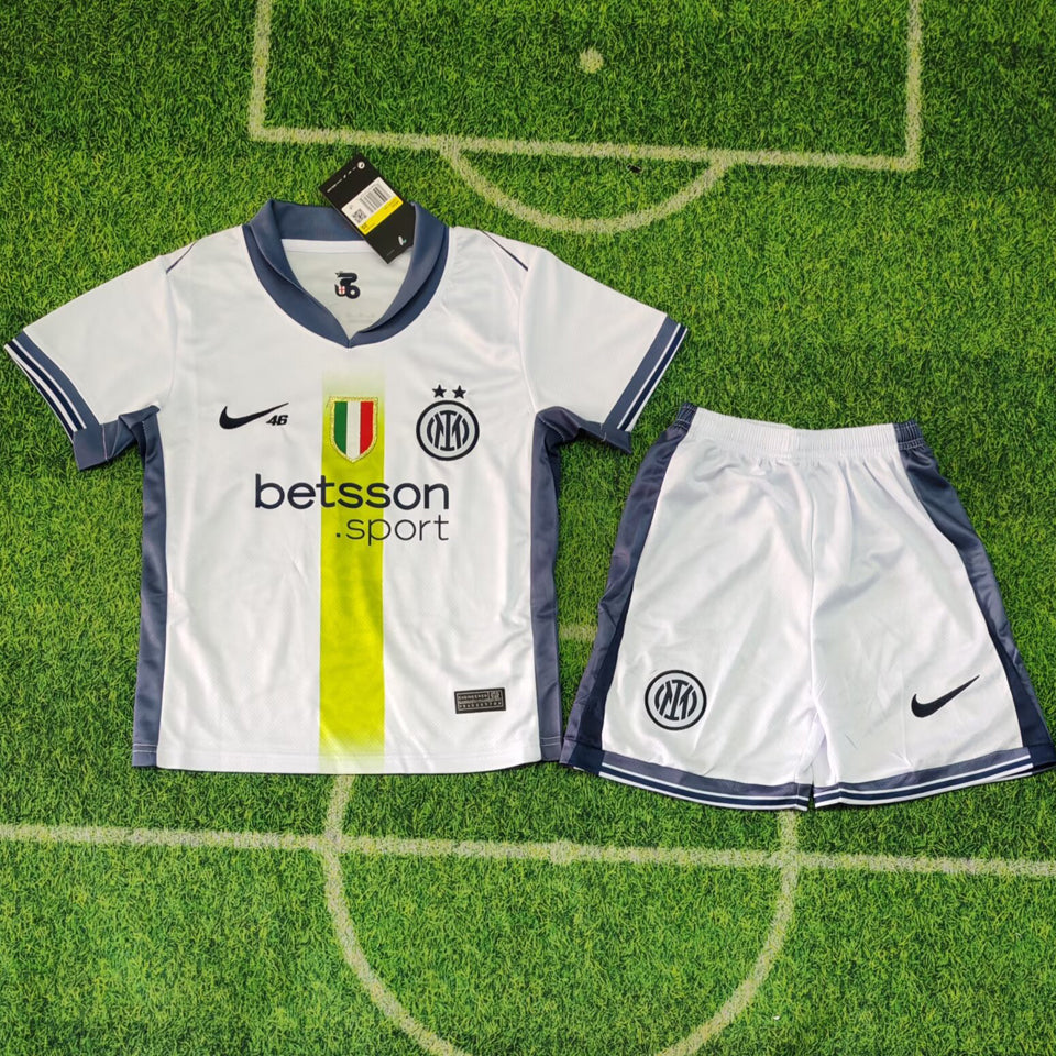 Jersey 2024/25 Inter Milan Visitante Manga corta Niño