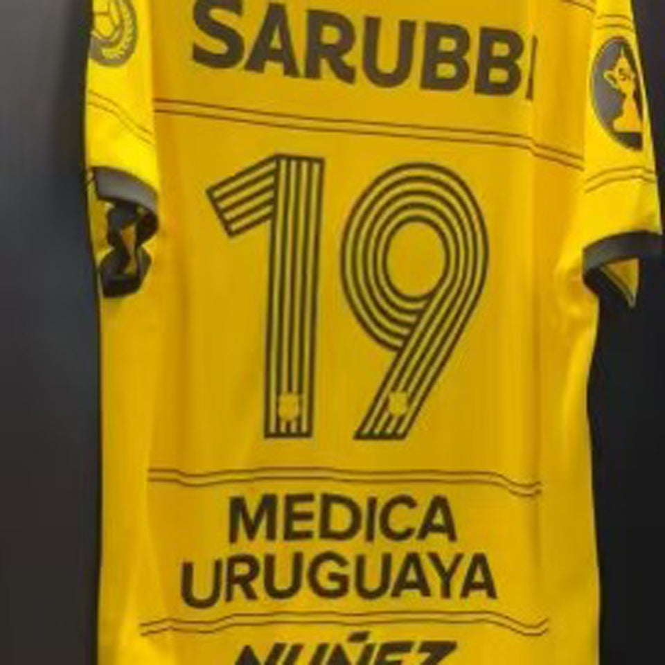 jersey 2026/27 atletico penarol visitante manga corta versión fan