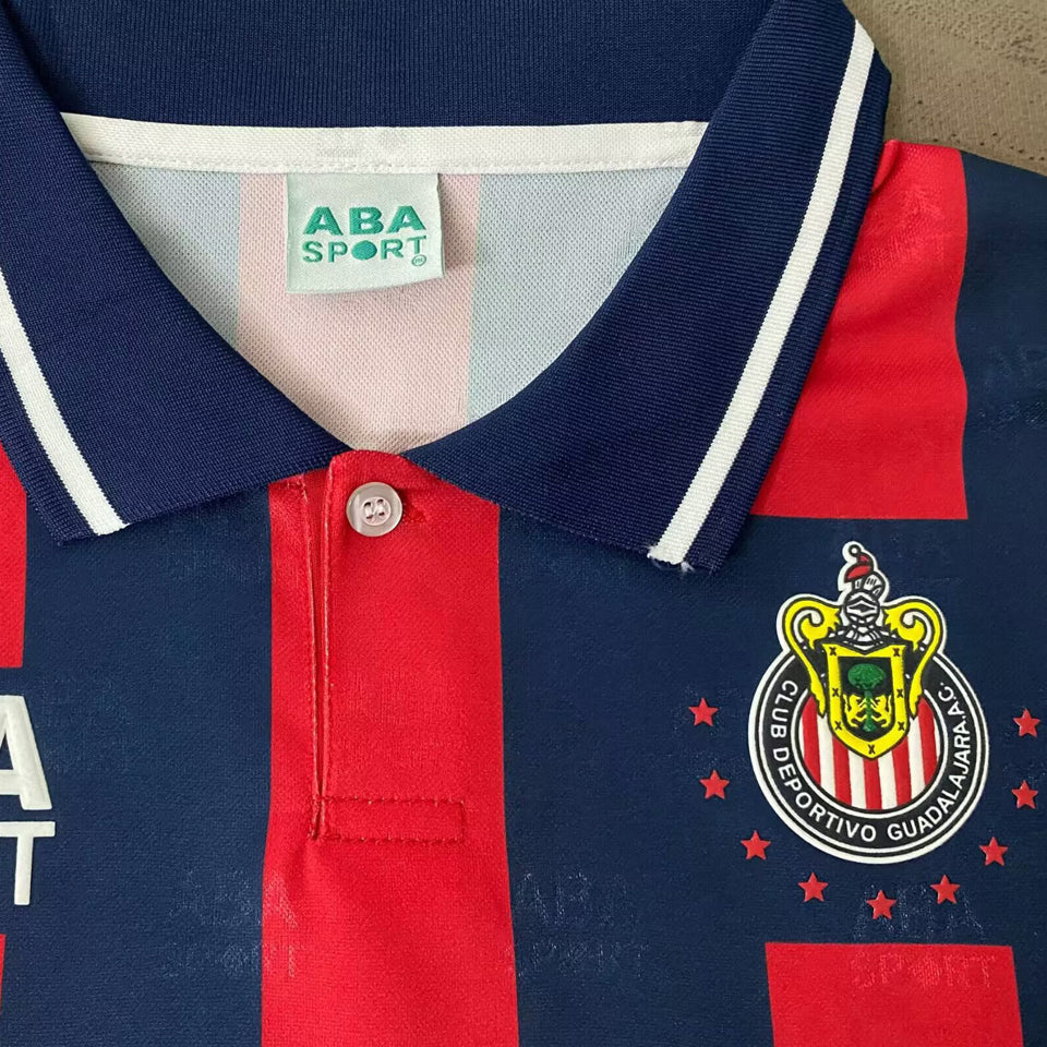 jersey 1997 chivas especial manga corta versión fan retro