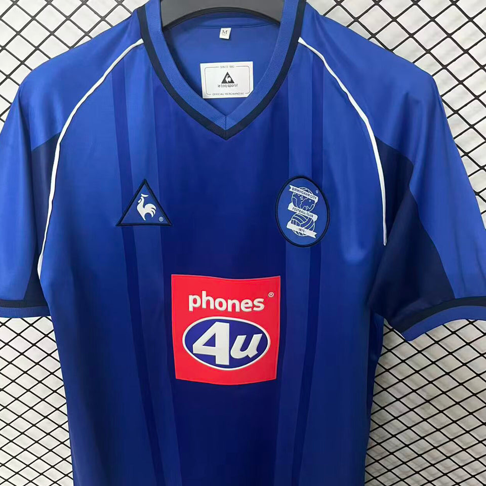 jersey 2002/2003 birmingham local manga corta versión fan retro