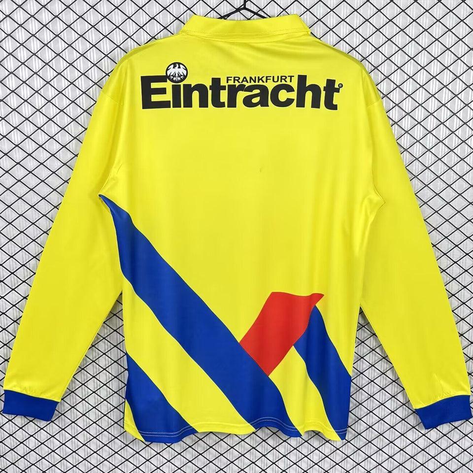 jersey 1993/1995 frankfurt visitante manga larga versión fan retro