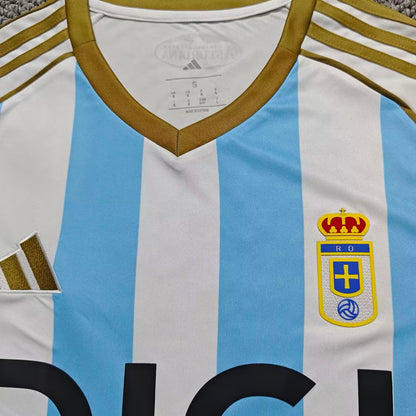 Jersey 2025/26 Real Oviedo Tercero Manga corta Versión Fan