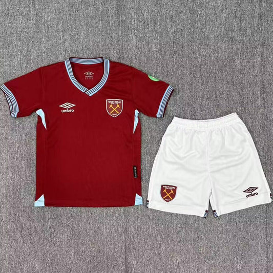 Jersey 2025/26 West Ham Local Manga corta Niño