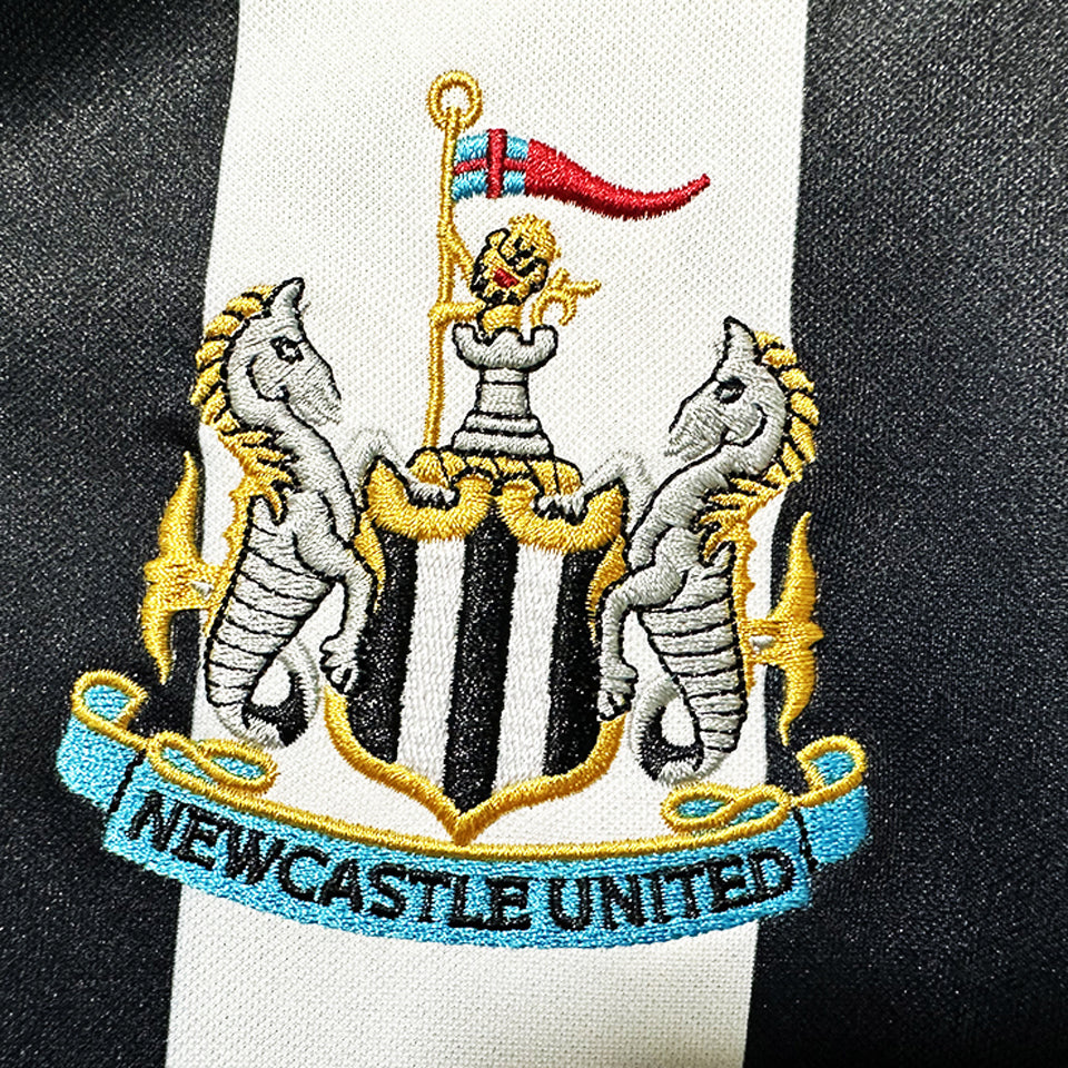 Jersey 1993/95 Newcastle Local Manga corta Versión Fan Retro