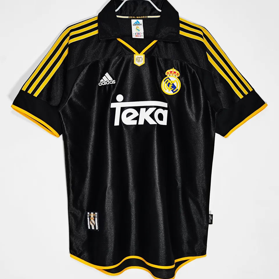 Jersey 1999/01 Real Madrid Visitante Manga corta Versión Fan Retro