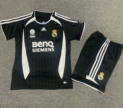 Jersey 2006/07 Real Madrid Visitante Manga corta Niño Retro