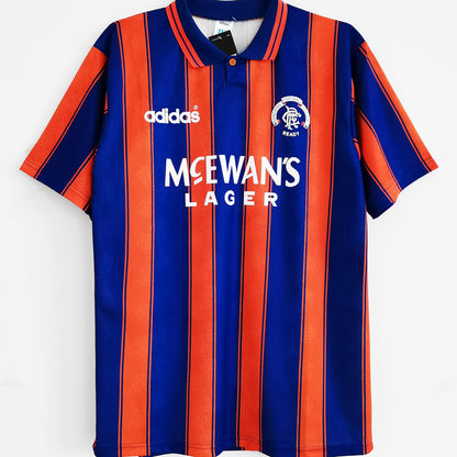 Jersey 1993/94 Rangers Especial Manga corta Versión Fan Retro