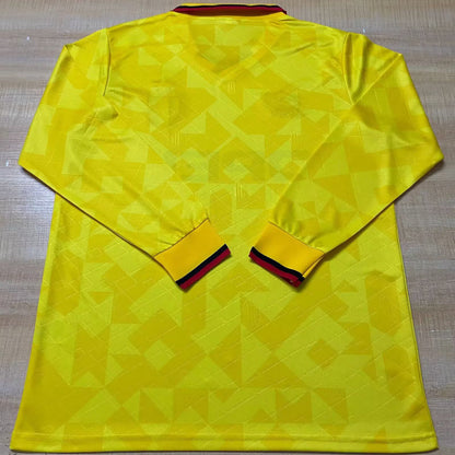 Jersey 1999 AC Milan Tercero Manga larga Versión Fan Retro