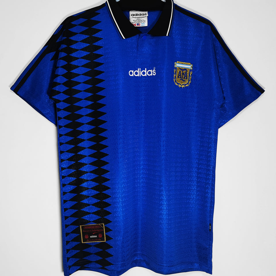 1994 argentina visitante versión fan selecciones retro