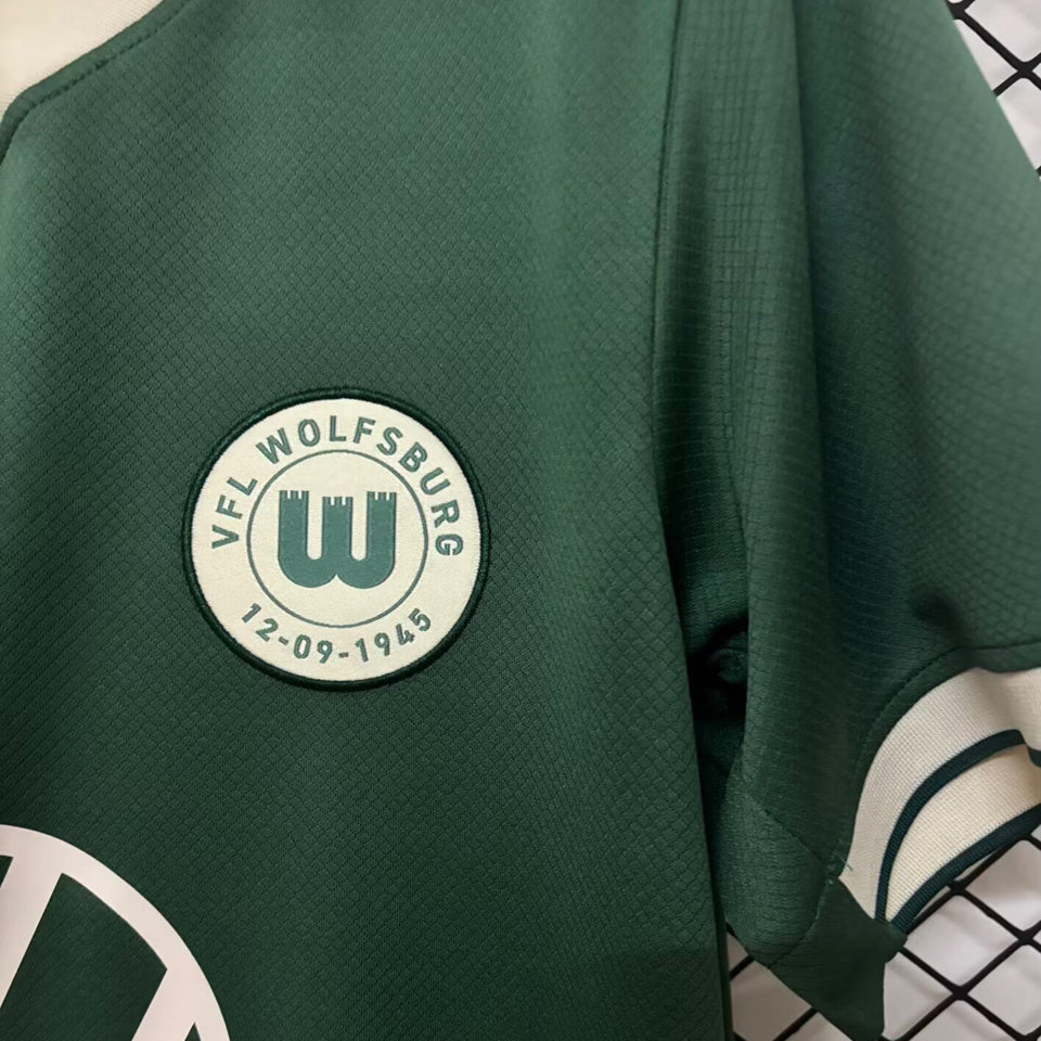jersey 2025/26 wolfsburg especial manga corta versión fan