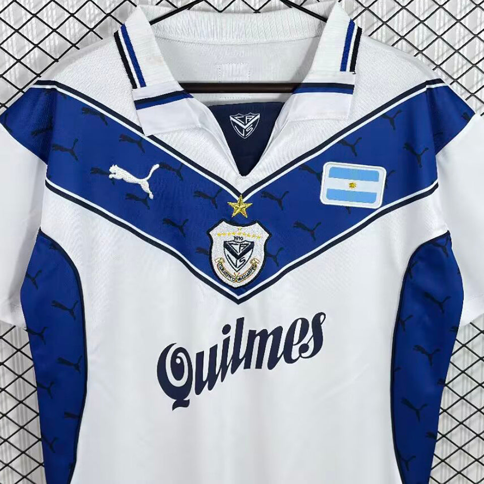 jersey 1998/1999 vélez sarsfield local manga corta versión fan retro