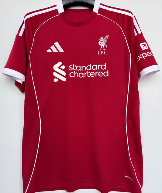 Jersey 2025/26 Liverpool Local Manga corta Versión Fan
