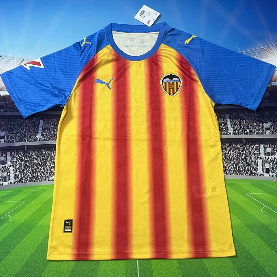 jersey 2025/26 valencia tercero manga corta versión fan