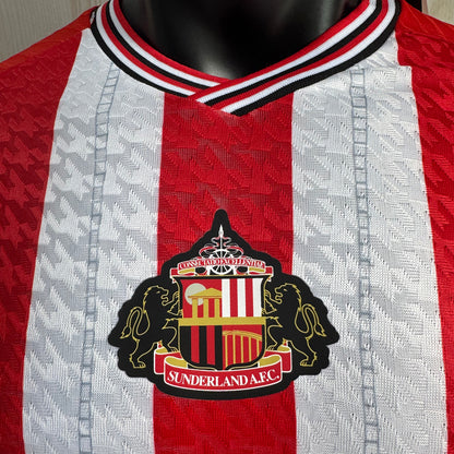 Jersey 2025/26 Sunderland Local Manga corta Versión Jugador