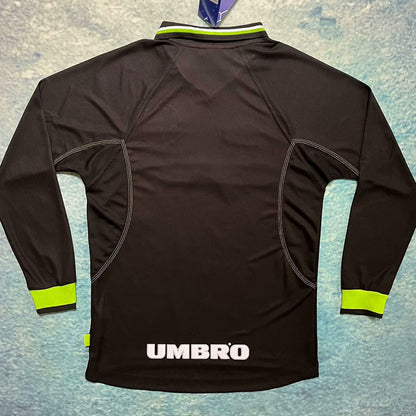 Jersey 1998/99 Manchester United Visitante Manga larga Versión Fan Retro