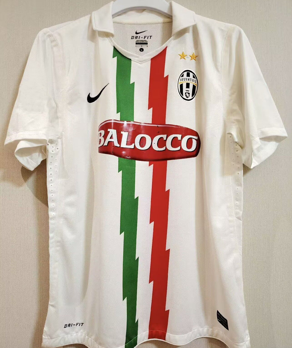 jersey 2010/11 juventus visitante manga corta versión fan retro