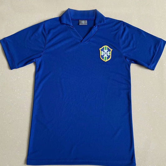 1957 Brasil Visitante Versión Fan Selecciones Retro