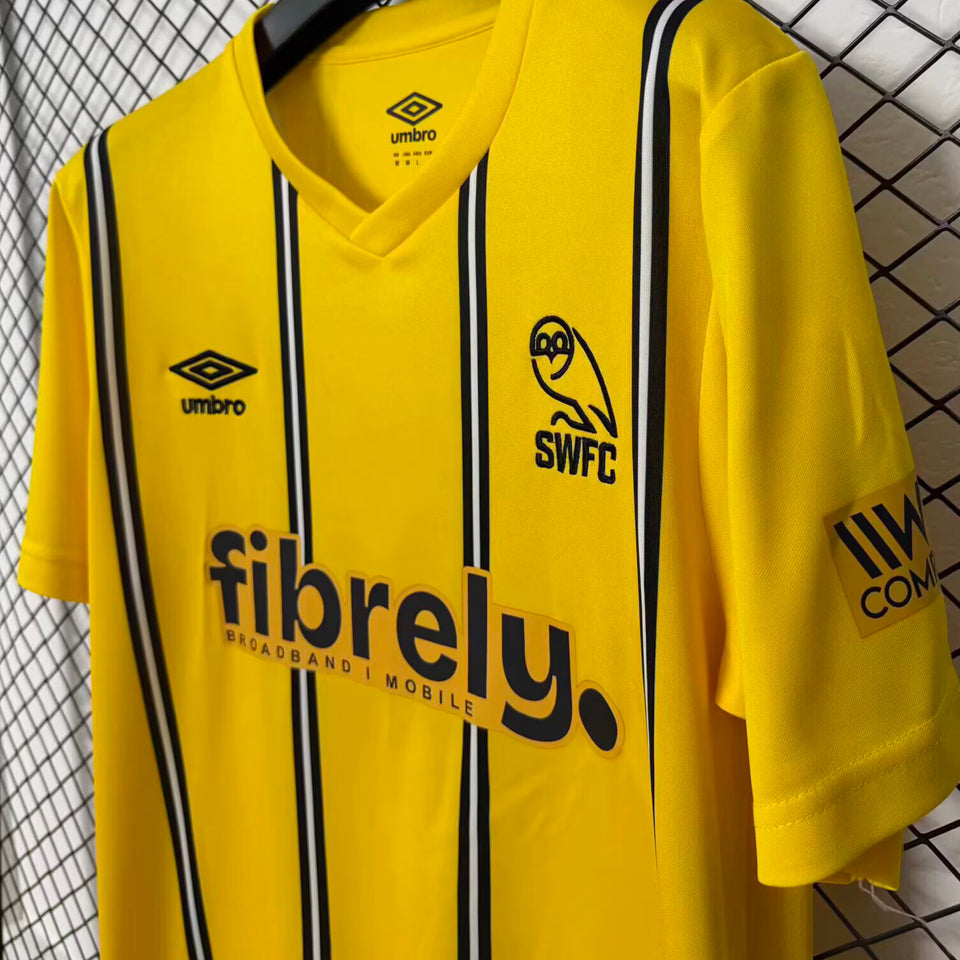 jersey 2026/27 sheffield wednesday visitante manga corta versión fan