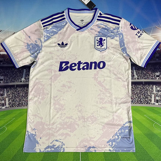 Jersey 2025/26 Aston Villa Tercero Manga corta Versión Fan