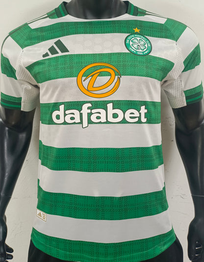 Jersey 2025/26 Celtic Local Manga corta Versión Jugador