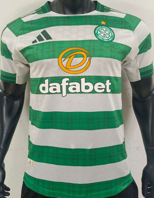 Jersey 2025/26 Celtic Local Manga corta Versión Jugador